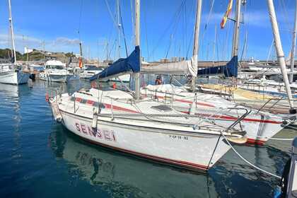 Miete Segelboot Monocasco Fortuna9 Oropesa del Mar