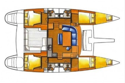 Location Catamaran Lagoon Lagoon 440 Tahiti