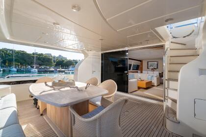 Hire Motor yacht Ferretti 830 Rhodes