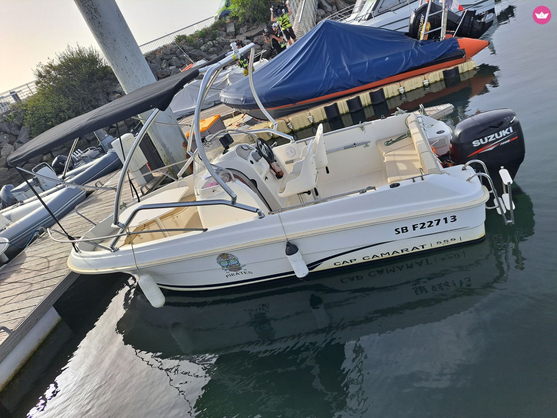 Bateau à moteur Jeanneau Cap Camarat 555 90cv 3