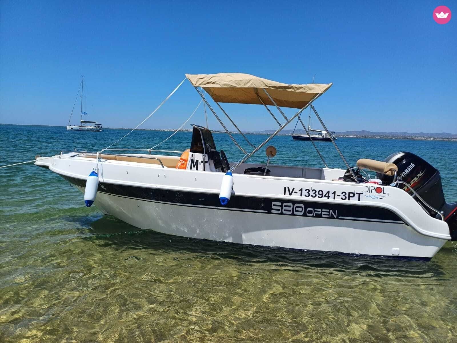 Bateau à moteur DIPOL 580 OPEN 90cv