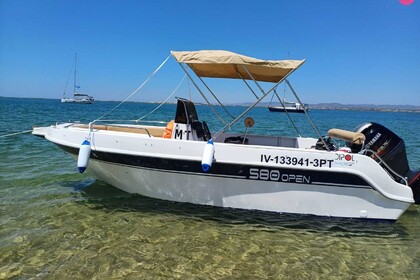 Rental Motorboat DIPOL 580 OPEN Faro