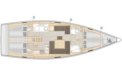 Noleggio Barca a vela  Hanse 458 Nydri