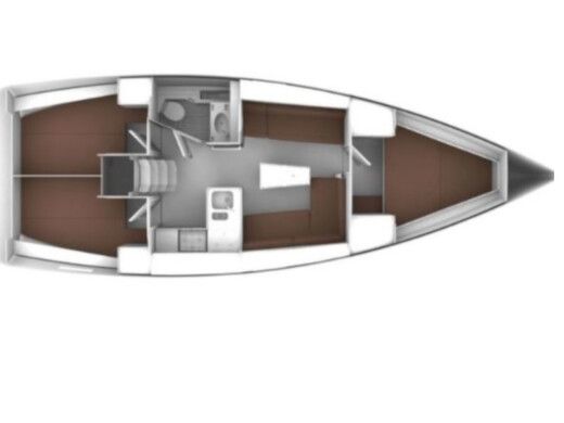 Sailboat Bavaria Bavaria Cruiser 37  Plan du bateau