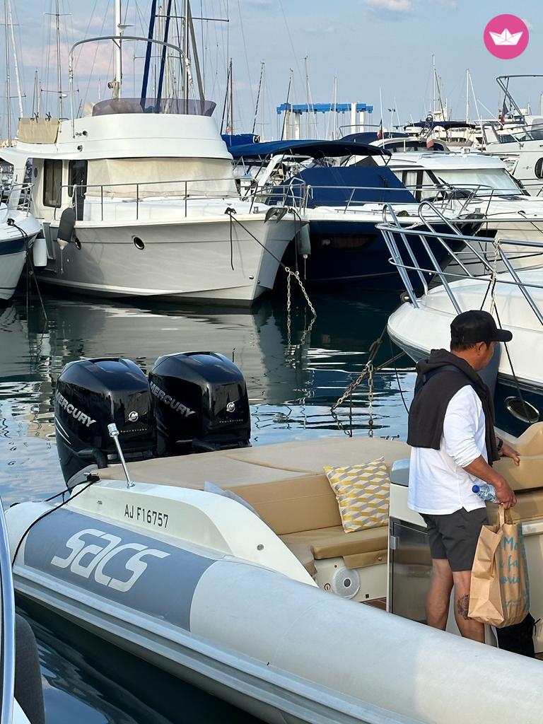 Bateau à moteur Sacs Marine Strider 9 500cv 6