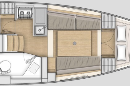 Hire Sailboat Beneteau Oceanis 30.1 Barcelona