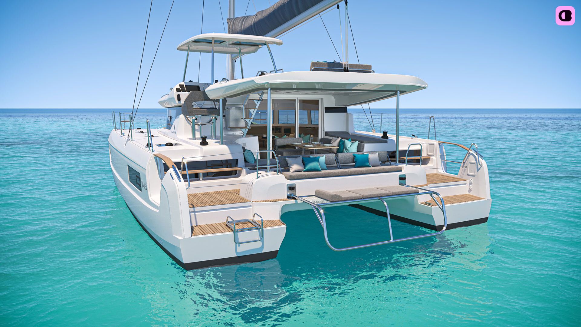 Catamaran Lagoon-Bénéteau Lagoon 43 - 4 + 2 cab. 13m