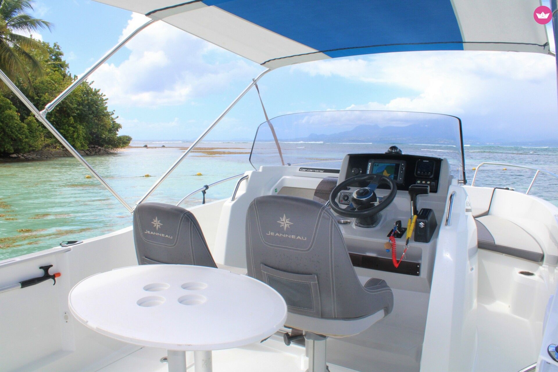Bateau à moteur Jeanneau Cap Camarat 6.5 CC Série 3 150cv 4