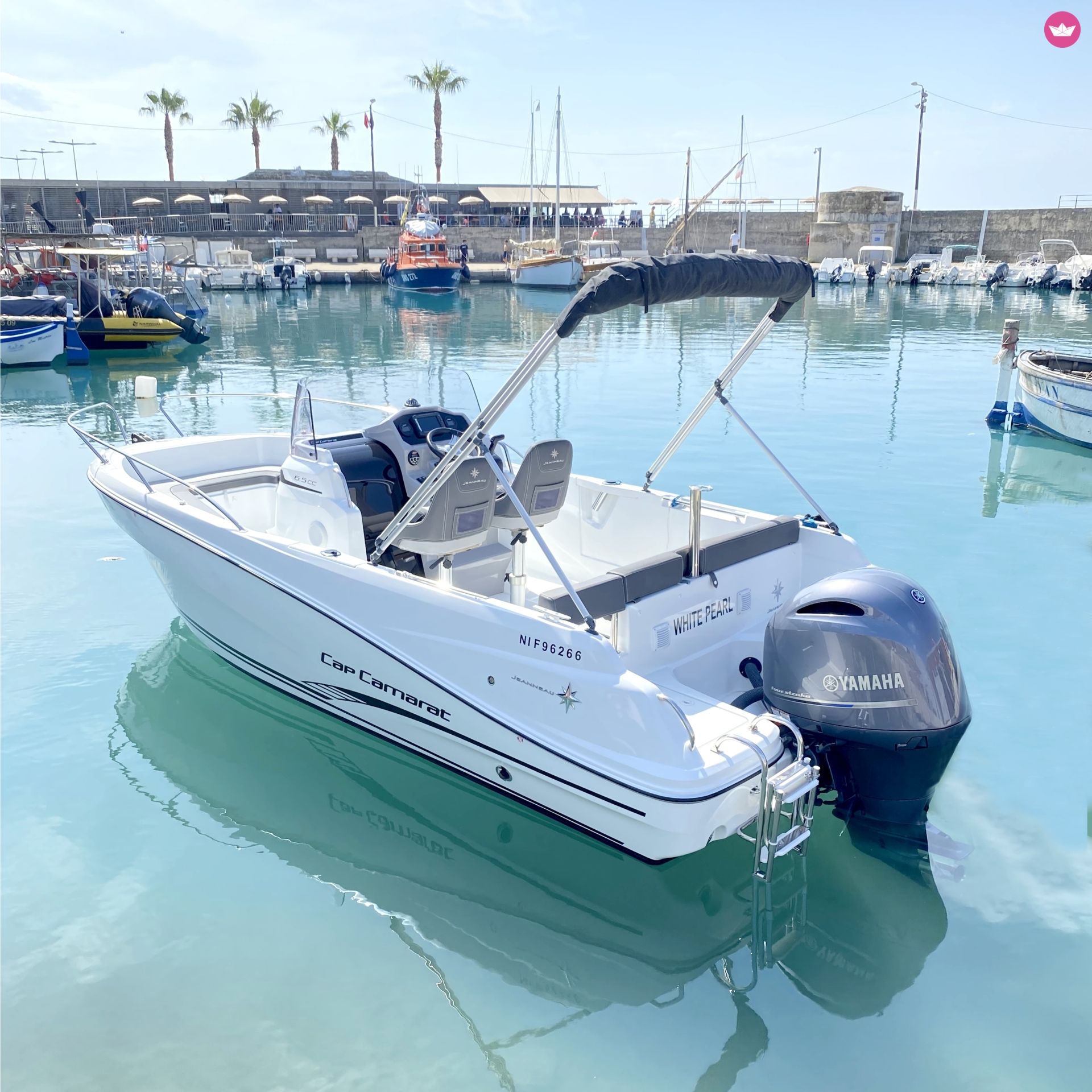 Bateau à moteur Jeanneau Cap Camarat 6.5 CC 150cv 3