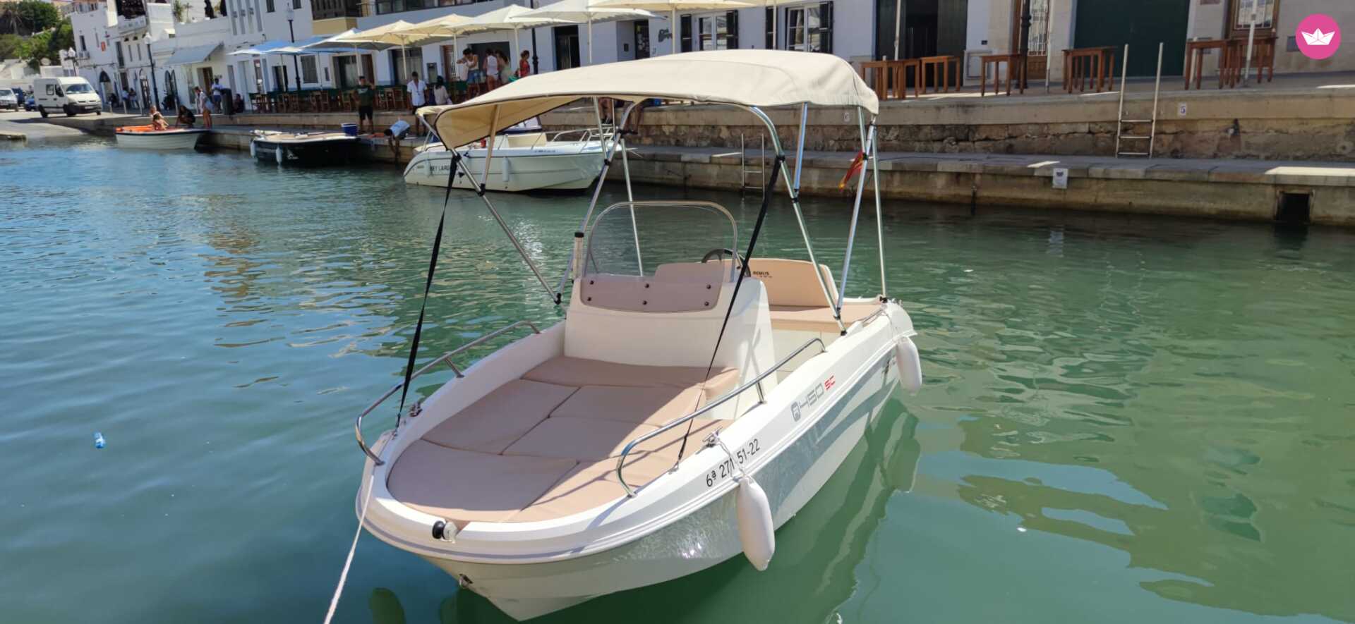 Bateau sans permis remus