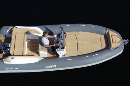 Hyra båt Motorbåt Salpa SOLEIL 20 Sorrento