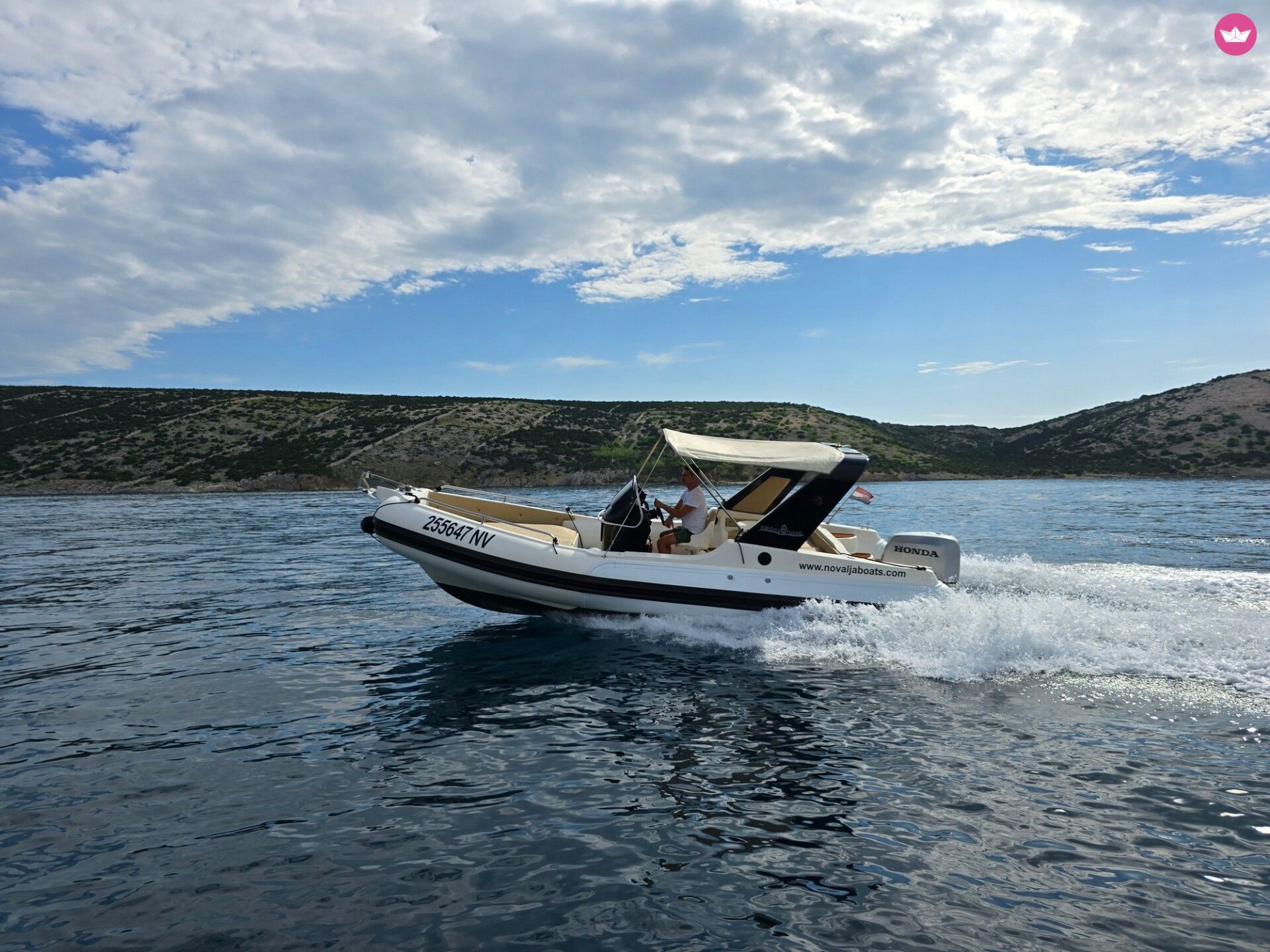 Semi-rigide Nautica Russo Revenger 24 250cv