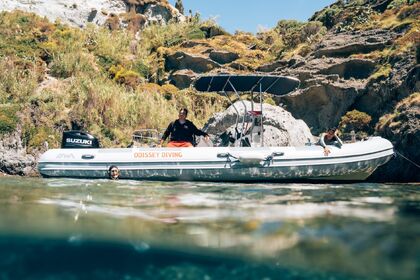 Hyra båt RIB-båt Bwa 740 Diving Ponza