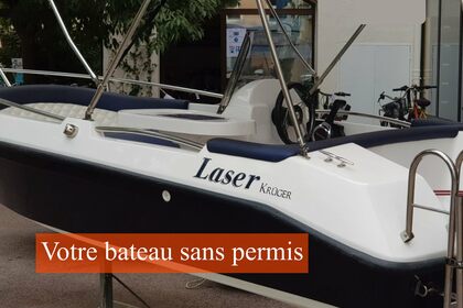 Hire Boat without licence  SZKUTNICZY ZAKLAD KRUGER LASER Saint-Aygulf