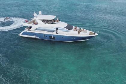 Charter Motor yacht Azimut 86 La Romana