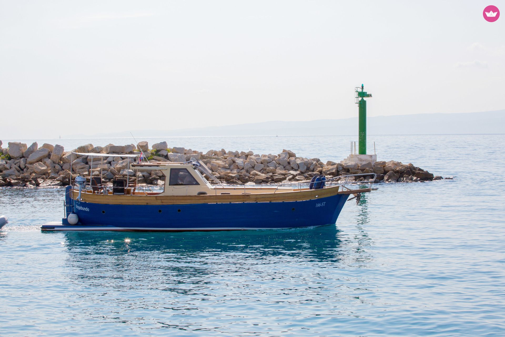 Charter motorboat in Split  