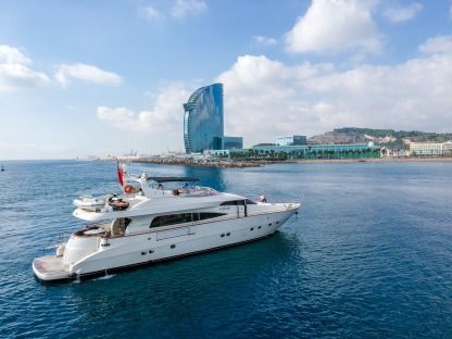 Charter Motorboat Mochi Craft 80 Barcelona