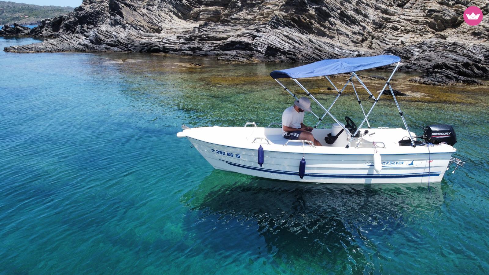 Bateau à moteur Quicksilver 440 15cv 4
