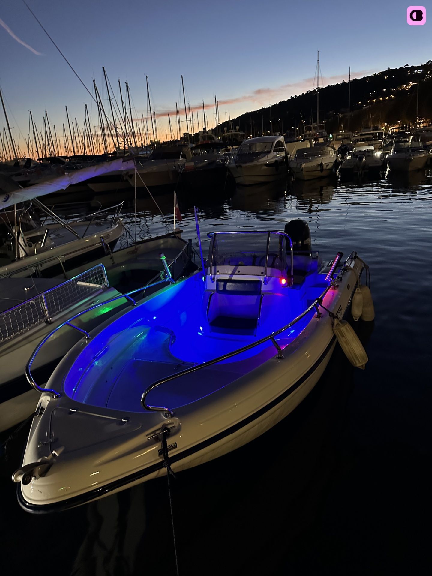 Bateau à moteur Ranieri Voyager 19s 80cv 2