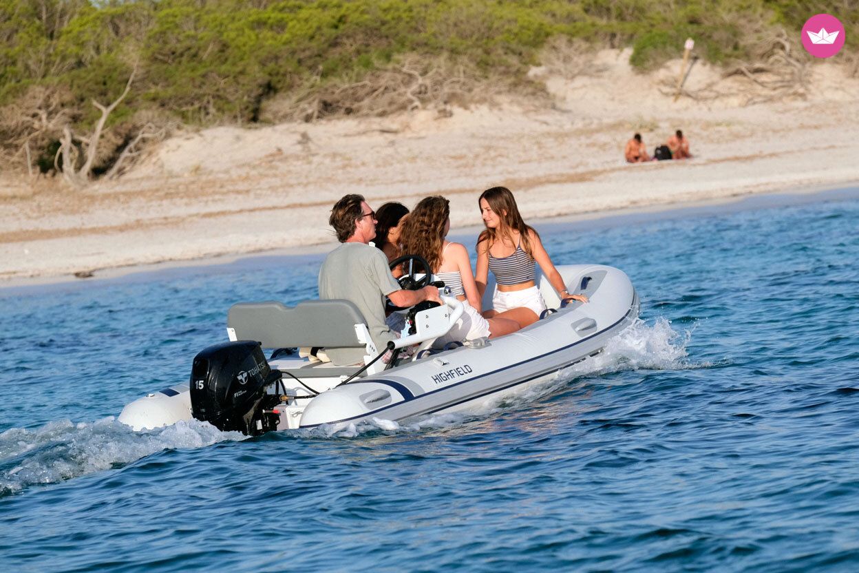 Bateau sans permis Highfield Classic 380 15cv 6
