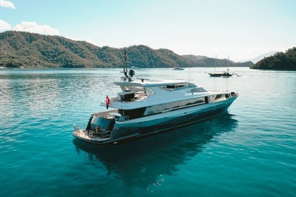 Charter Motor yacht Italian Custom Built Bodrum