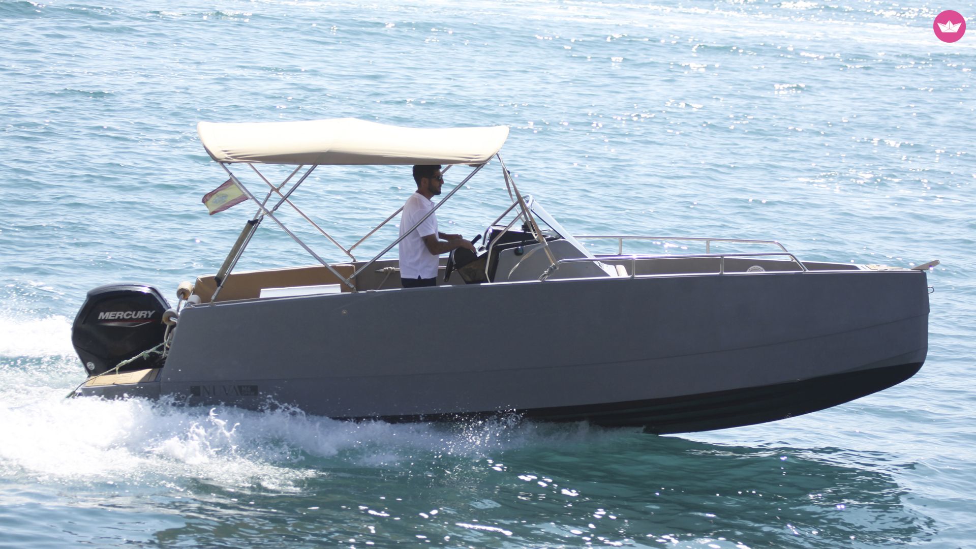 Bateau à moteur NUVA M6 OPEN 115cv 7
