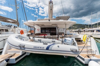 Miete Katamaran Fountaine Pajot Fountaine Pajot Saona 47 Quintet - 5 + 1 cab. Trogir