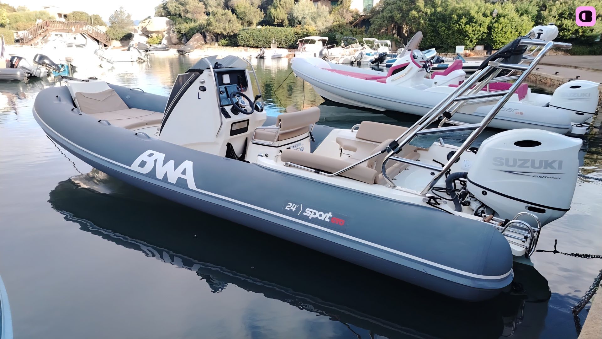 Semi-rigide Bwa 24' Sport Gto 200cv 3