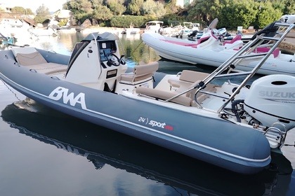 Hyra båt RIB-båt Bwa 24' Sport Gto Olbia