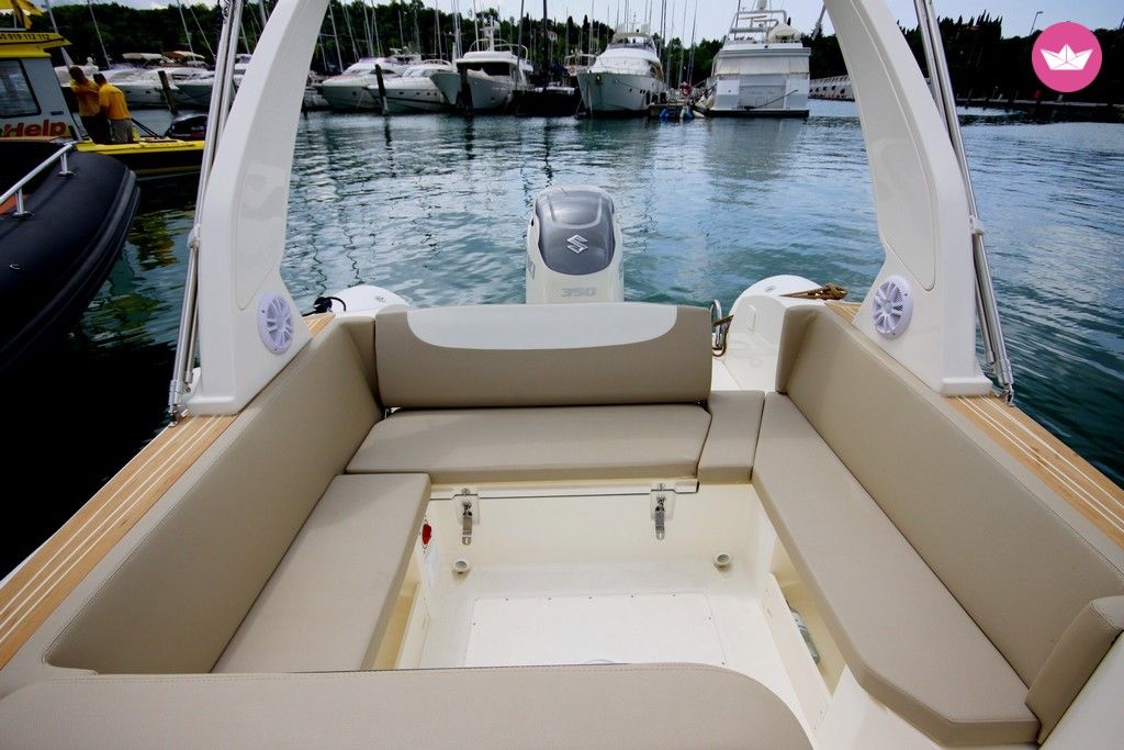 RIB Capelli Tempest 800 Sun + Suzuki for hire