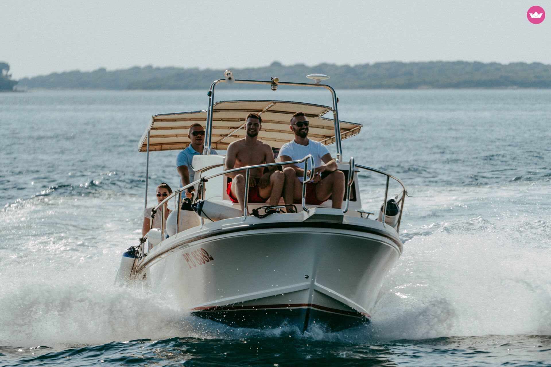 Bateau à moteur Private boat tour around N.P. Brijuni and Pula Sampa 740 150cv 6
