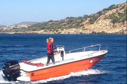 Verhuur Motorboot Mare 5.5m 80hp Chora Sfakion