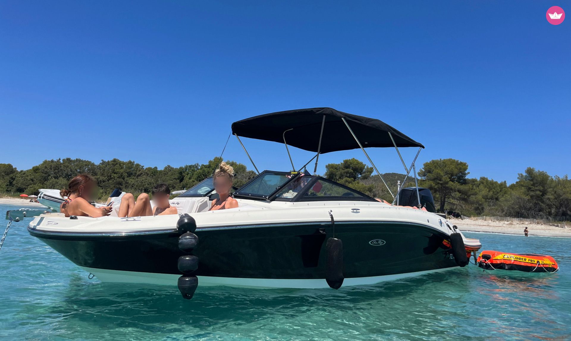 Bateau à moteur Sea Ray 210 SPX OB 200cv 4