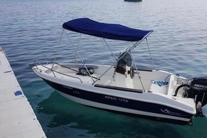 Rental Boat without license  Nautica Open 470 Mesongi