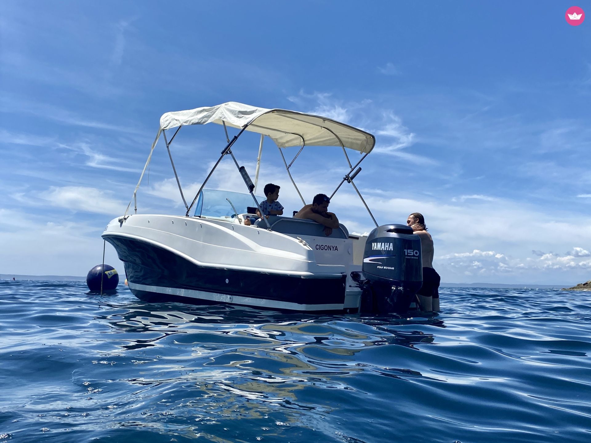 Bateau à moteur Rio 650 sol 150cv 4