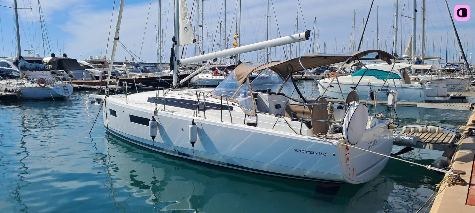 Voilier Jeanneau Sun Odyssey 350 9.98m 4
