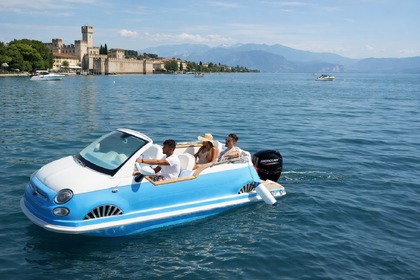 Miete Boot ohne Führerschein  CAR OFF SHORE FIAT 500 Sirmione