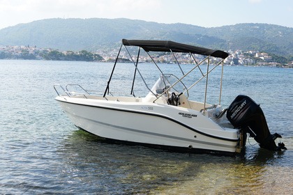 Rental Motorboat Quicksilver Activ 555 Open Skiathos Port
