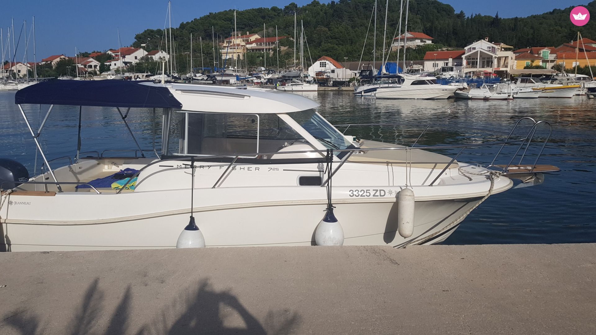 Rental motorboat in Zadar  