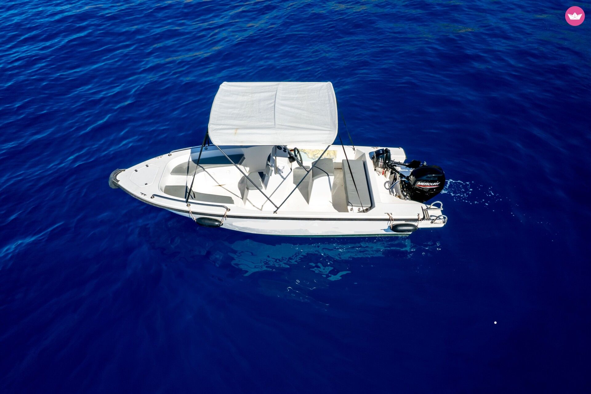 Bateau sans permis Kreta Mare 5.5 30hp 30cv 2