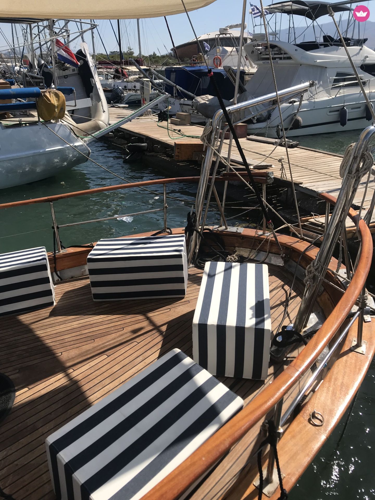 Charter motorboat in Athens  