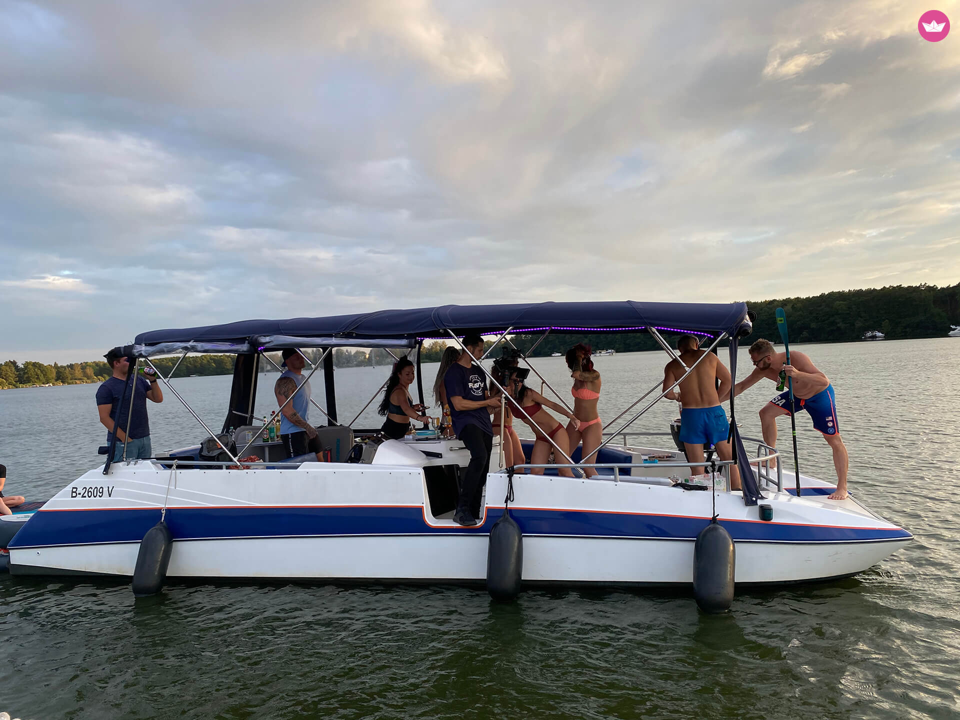 Bateau à moteur Bayliner Partyboot 15cv