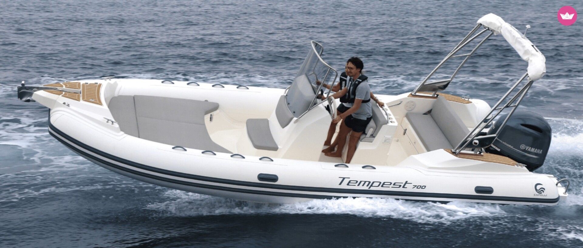 Semi-rigide Capelli Capelli Tempest 700 200cv 2