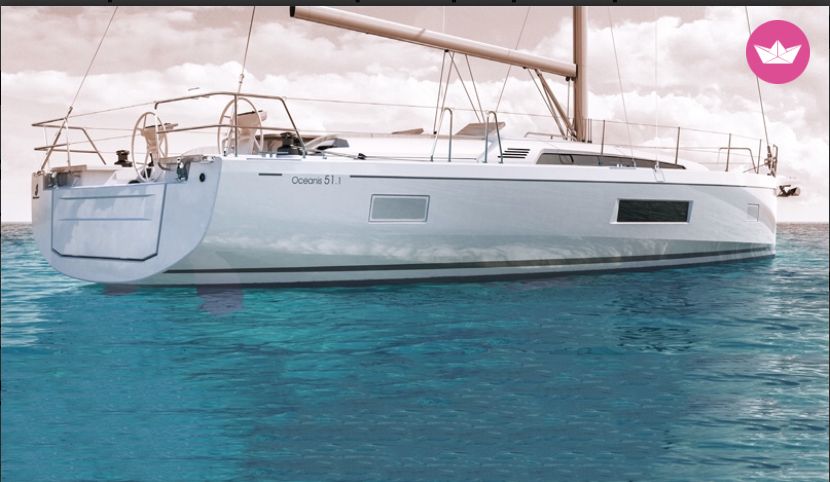 Sailboat Beneteau 51.1