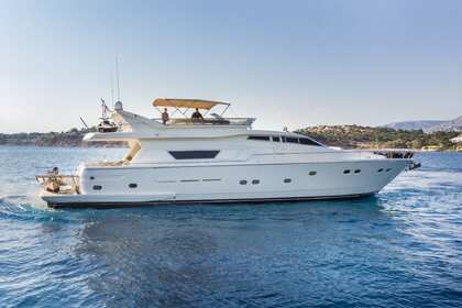 Ferretti 80 for day and weekly cruises