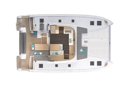 Charter Catamaran  Lagoon 43  Volos