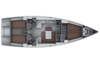 Rental Sailboat BAVARIA 45 CRUISER Fethiye