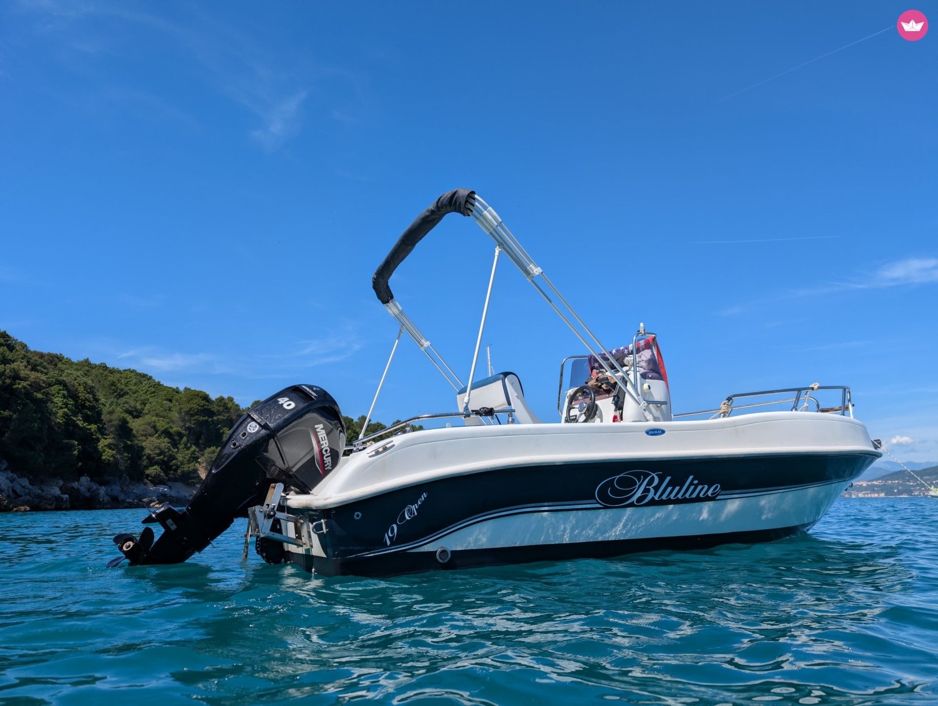 Bateau sans permis Cantieri Blueline 19 open 40cv 6