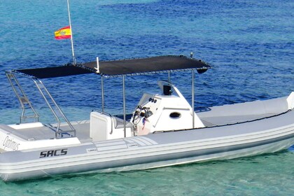 Чартер RIB (надувная моторная лодка) Sacs S 33 Open Ивиса