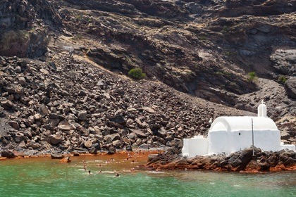 Location Catamaran Lagoon 450F Santorin